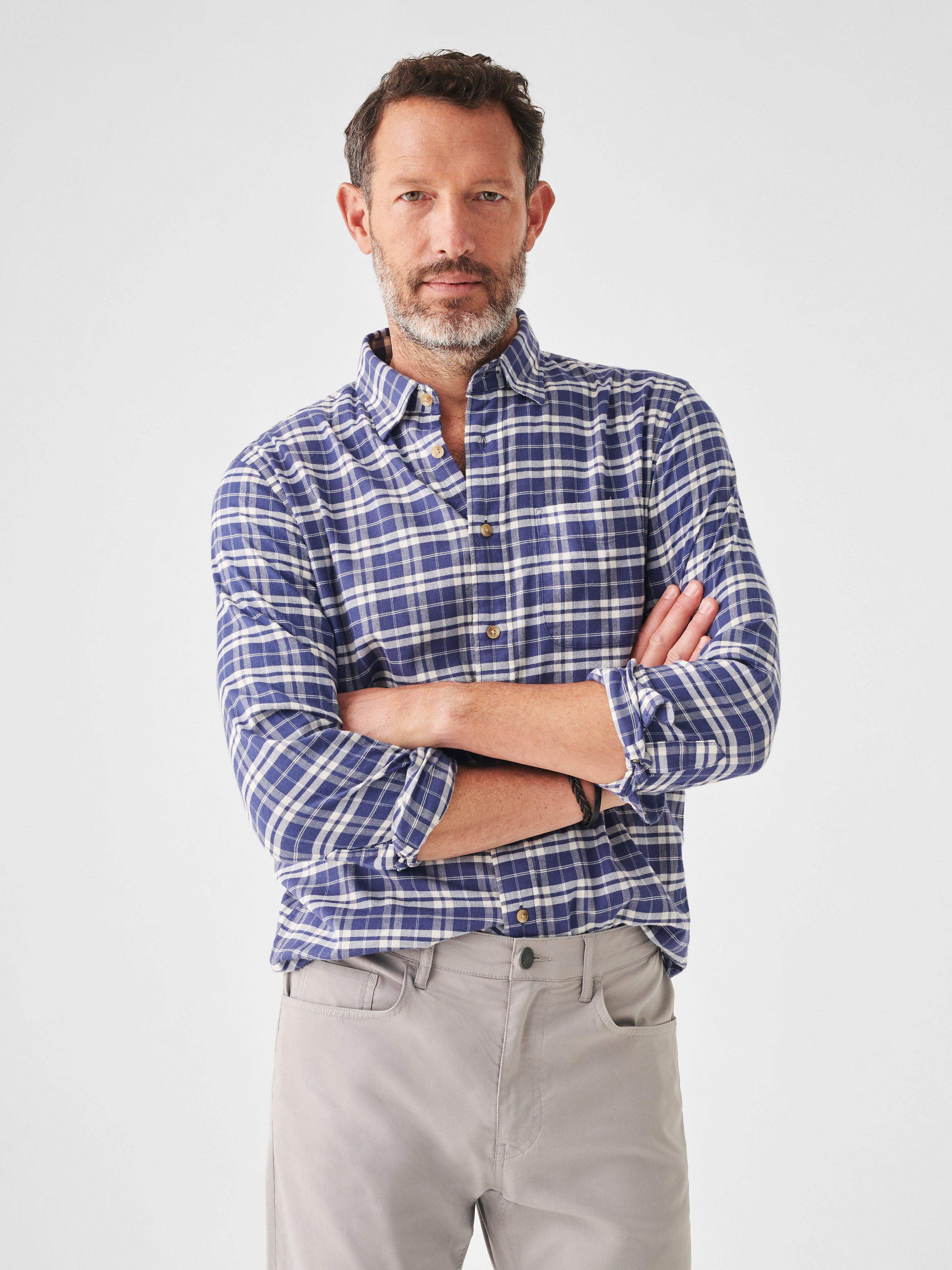 All Time Shirt - Ocean Seas Plaid