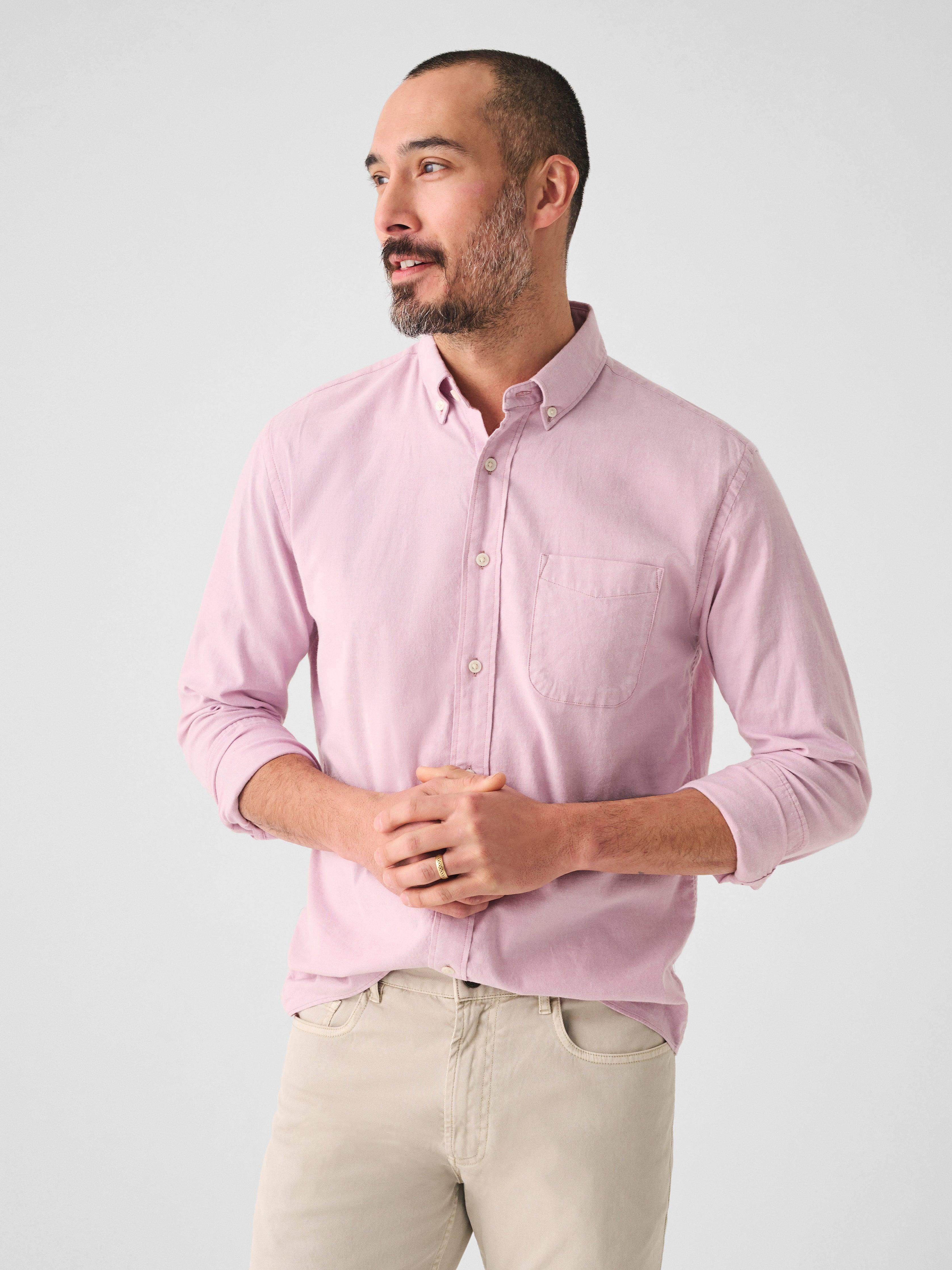 Stretch Oxford Shirt - Orchid