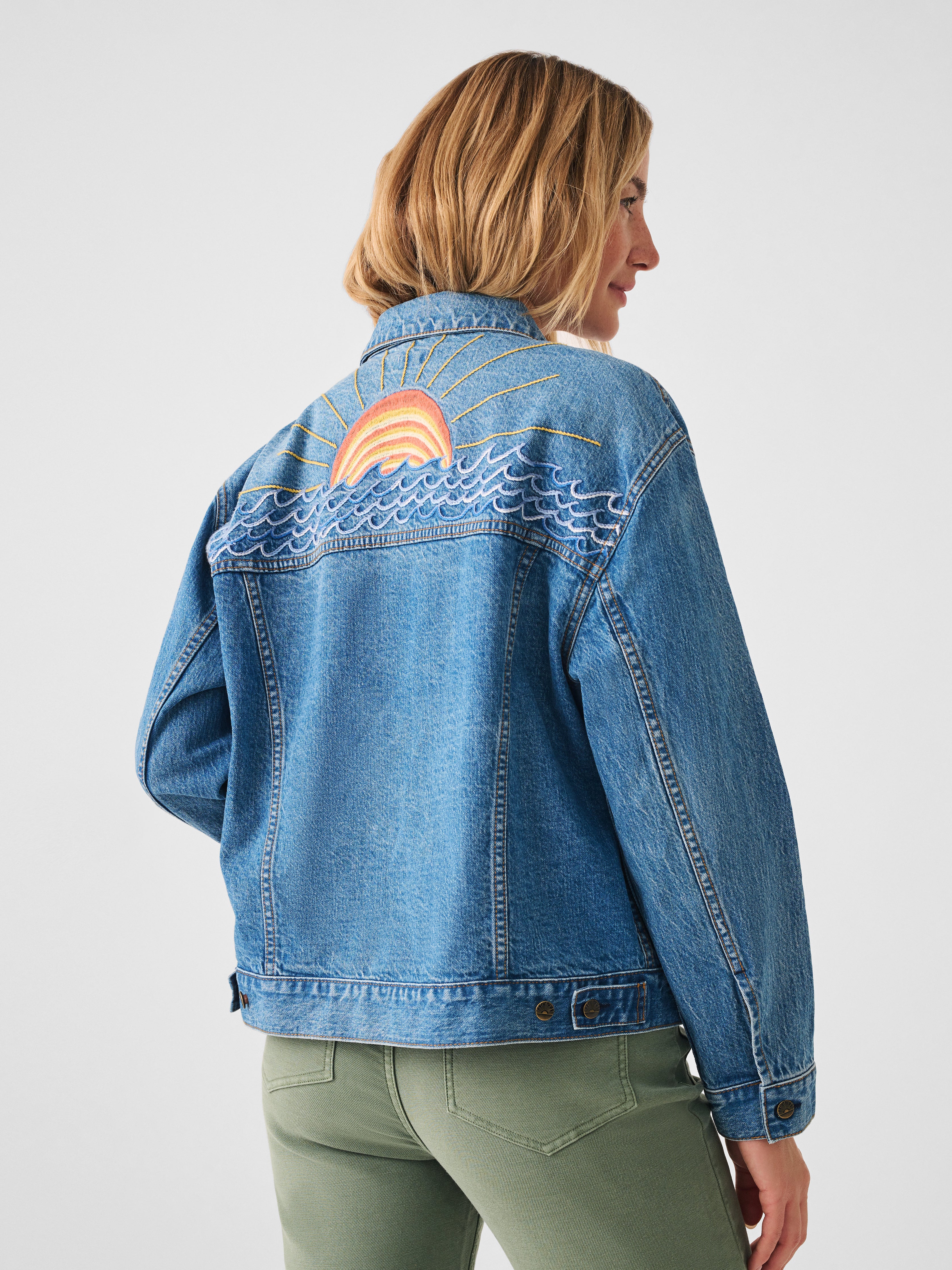 超ポイント祭?期間限定】 MYne マイン Wave Denim Jacket メンズ