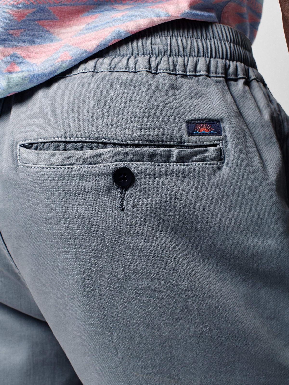Essential Drawstring Short (6.5") - Rocky Grey, image 5 of 5