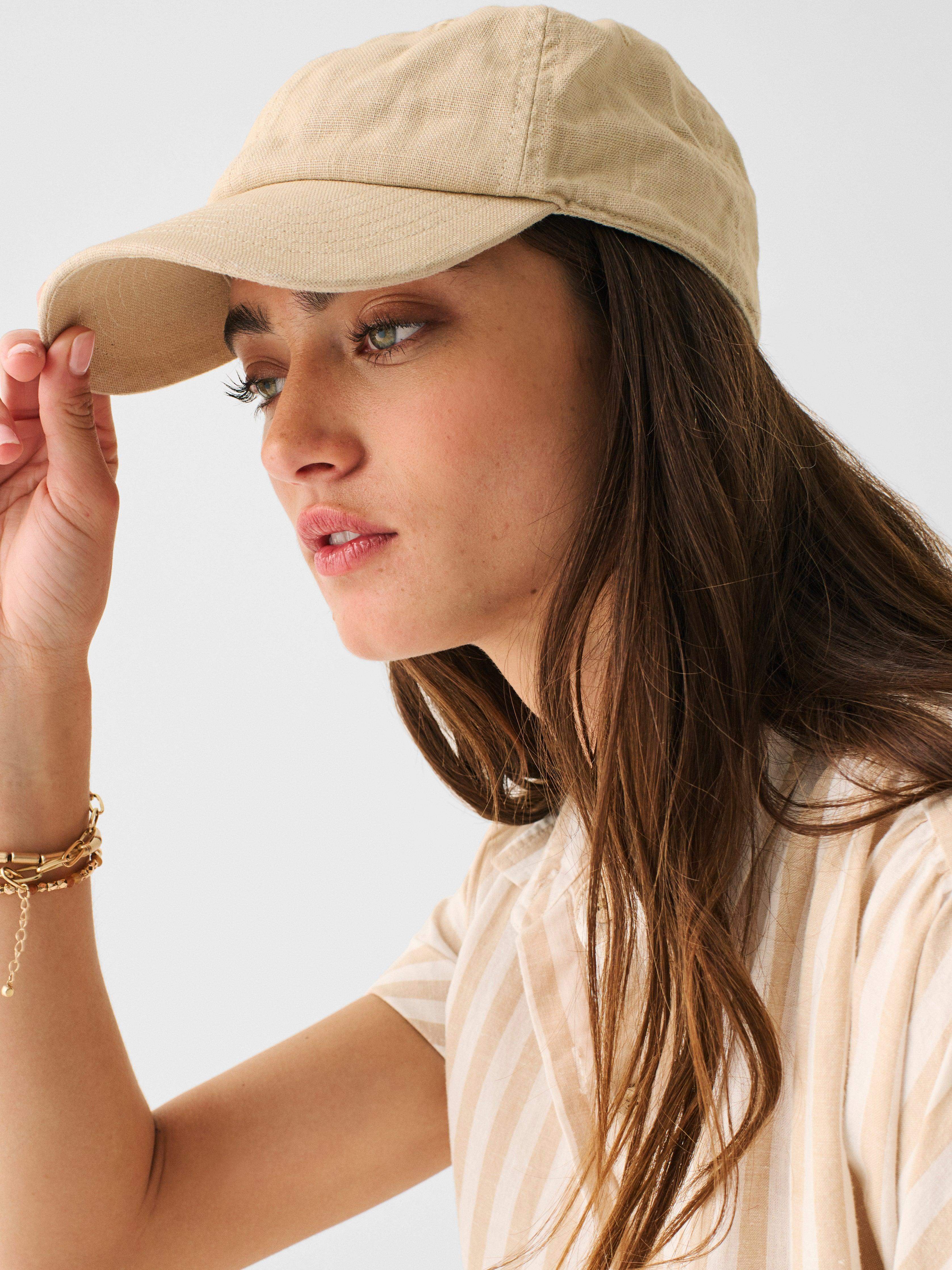 Linen sales baseball cap