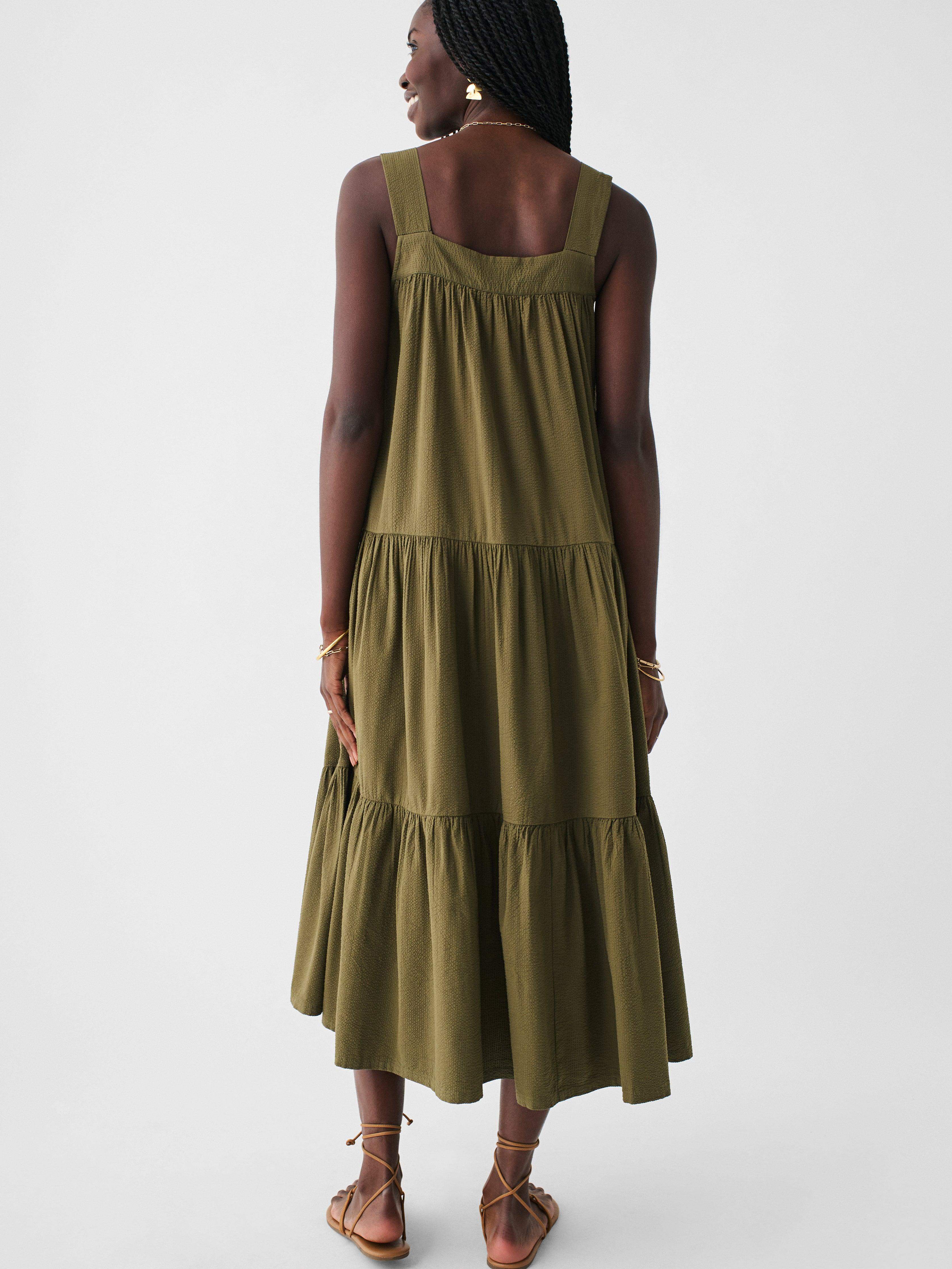 Marina Seersucker Dress