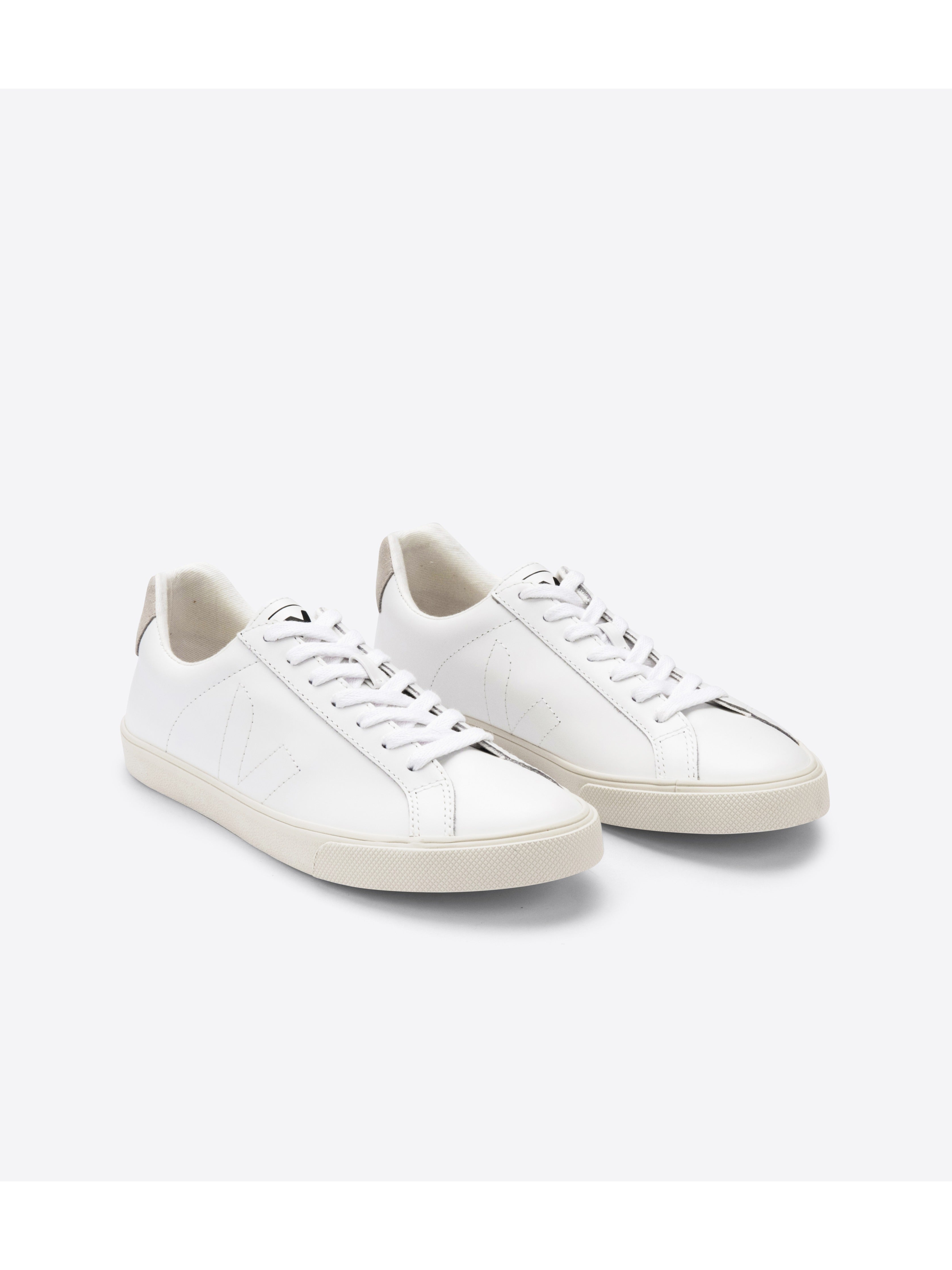 VEJA Men's Esplar Leather Sneaker  - Extra White