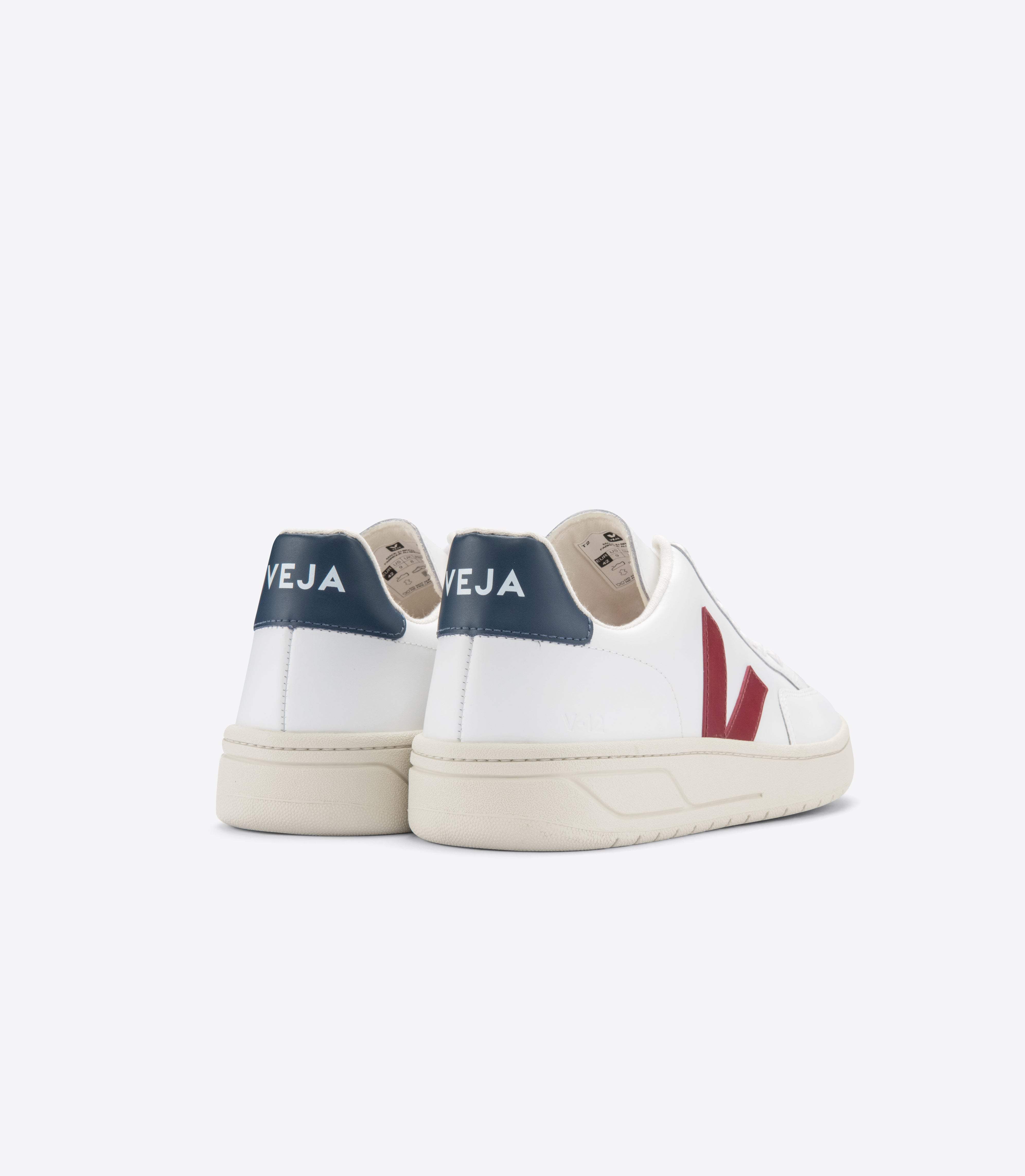 VEJA Women's V-12 - Extra White Marsala Nautico